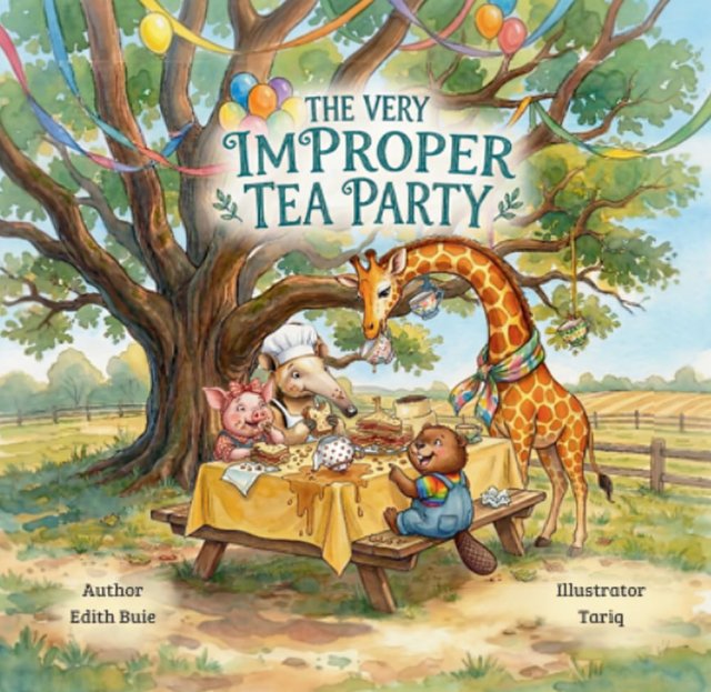 Cover of The Very Improper Tea Party by Edith Buie